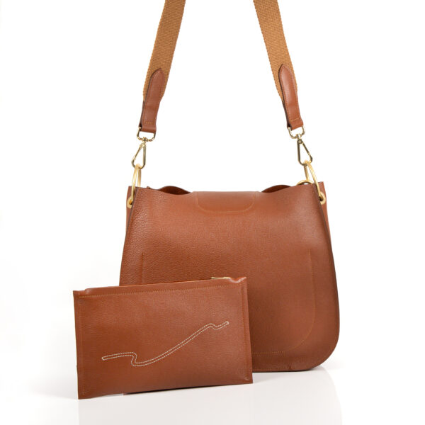 Sac à main femme L’Excellent en cuir de Luxe Création maroquinerie CouleurSedona Fabriqué en France