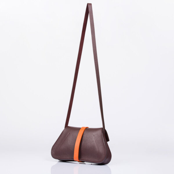 Pochette sac cuir de luxe personnalisable maroquinerie fabrique en france