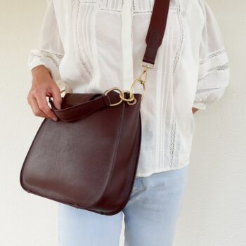 Sac a Main Femme Cuir de Luxe Upcyclé Fabriqué en France