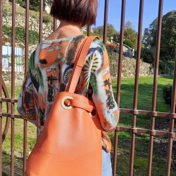 Sac cabas cuir maroquinerie de luxe fabriqué en France