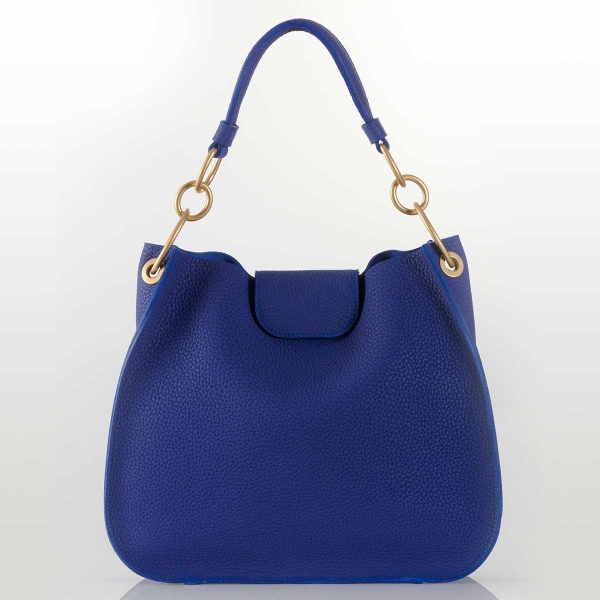 Sac à Main Femme Bleu Pacifique Cuir de Luxe création Maroquinerie CouleurSedona Fabriqué en France