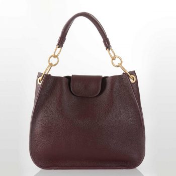 Sac à Main Femme Marron Canyon Cuir de Luxe création maroquinerie Française CouleurSedona Fabriqué en France