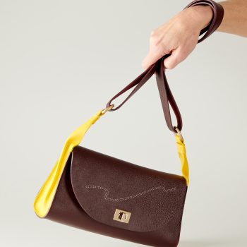 Pochette bandoulière en cuir