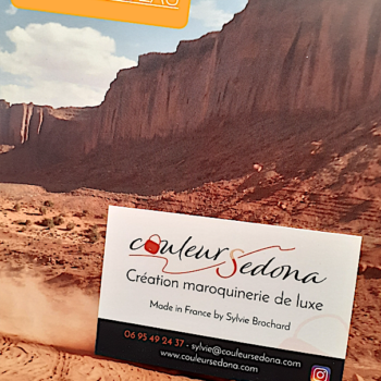 Sacs Pochettes CouleurSedona en Cuir upcyclé création Maroquinerie Francaise de Luxe