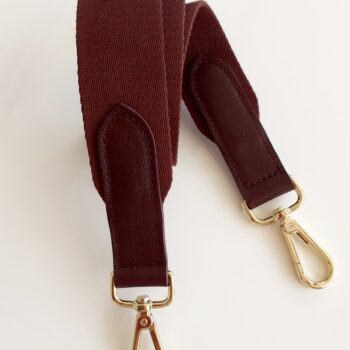 sangle tissée cuir petite maroquinerie francaise sur mesure