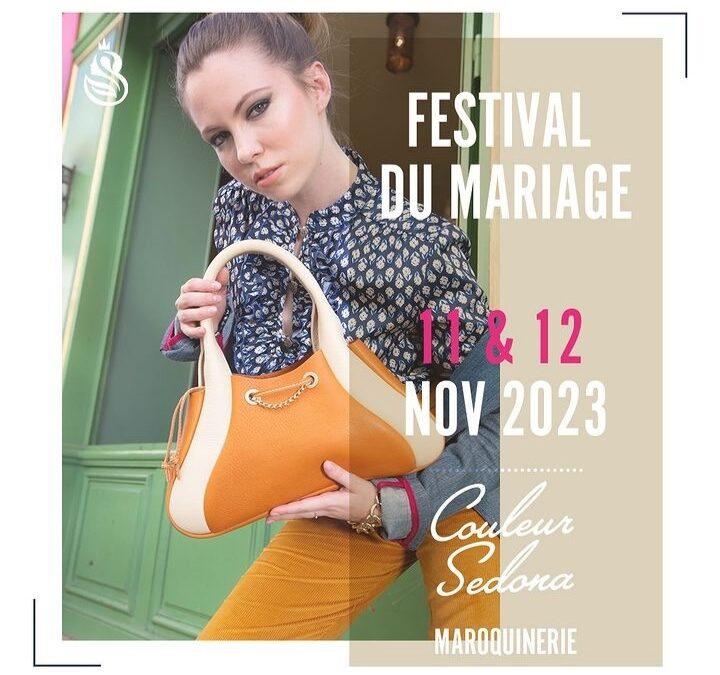 Pour attirer tous les regards sur vous , Pochettes Mariage de luxe, Sacs Cocktail cérémonie CouleurSedona à L’Atelier des Noces